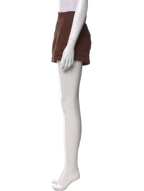 Reformation Linen Mini Shorts