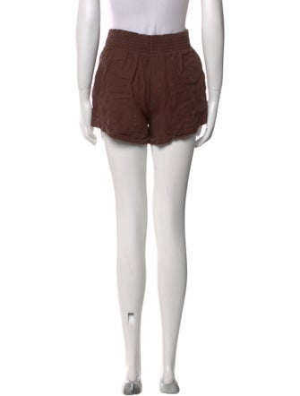 Reformation Linen Mini Shorts