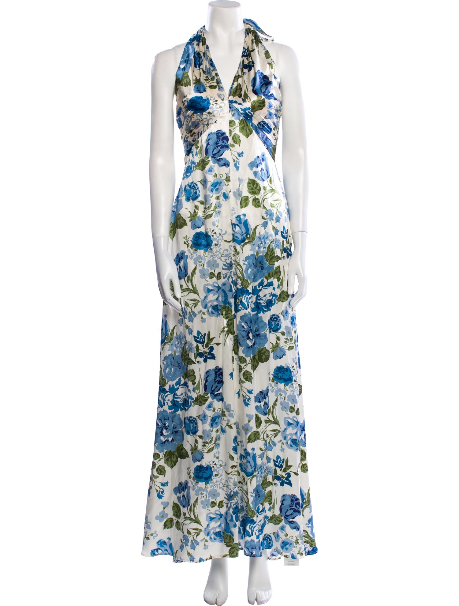 Reformation Silk Long Dress w/ Tags