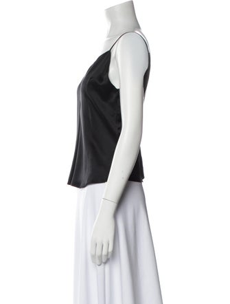 Reformation Silk V-Neck Top