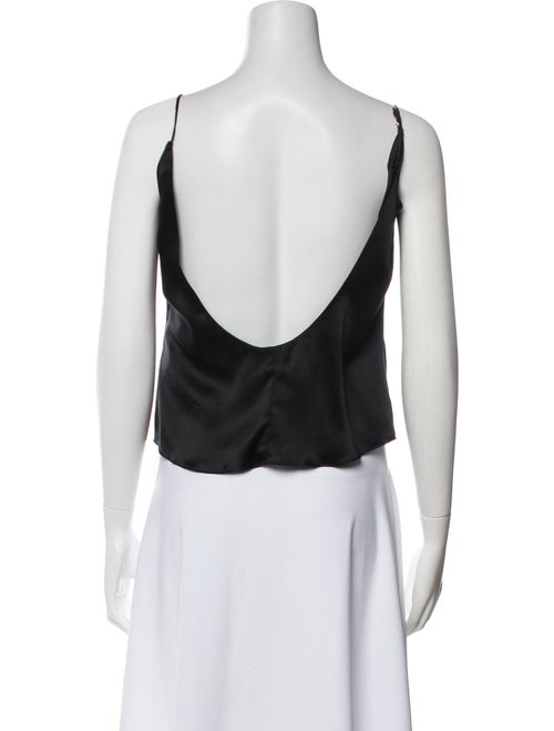 Reformation Silk V-Neck Top