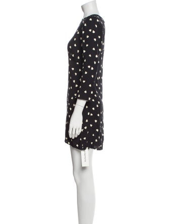 Reformation Printed Mini Dress