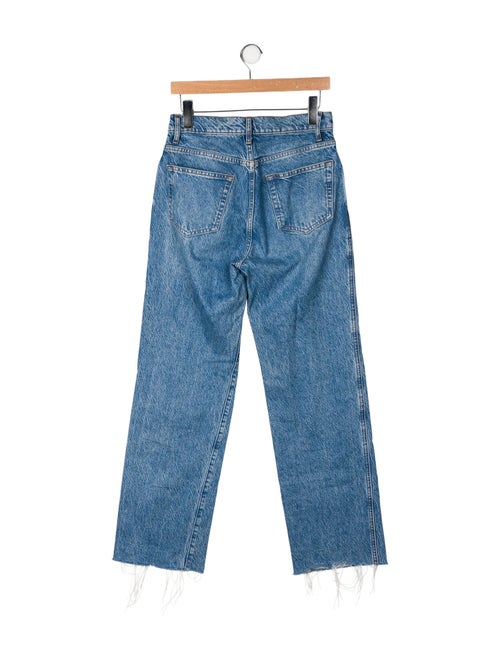 Reformation Mid-Rise Wide Leg Jeans