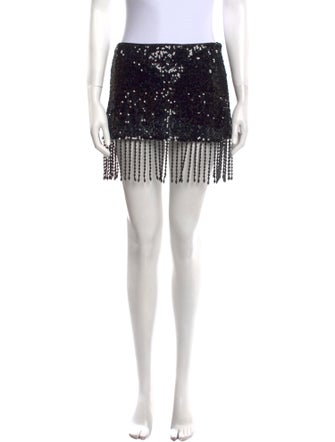 Reformation Sequin Mini Skirt