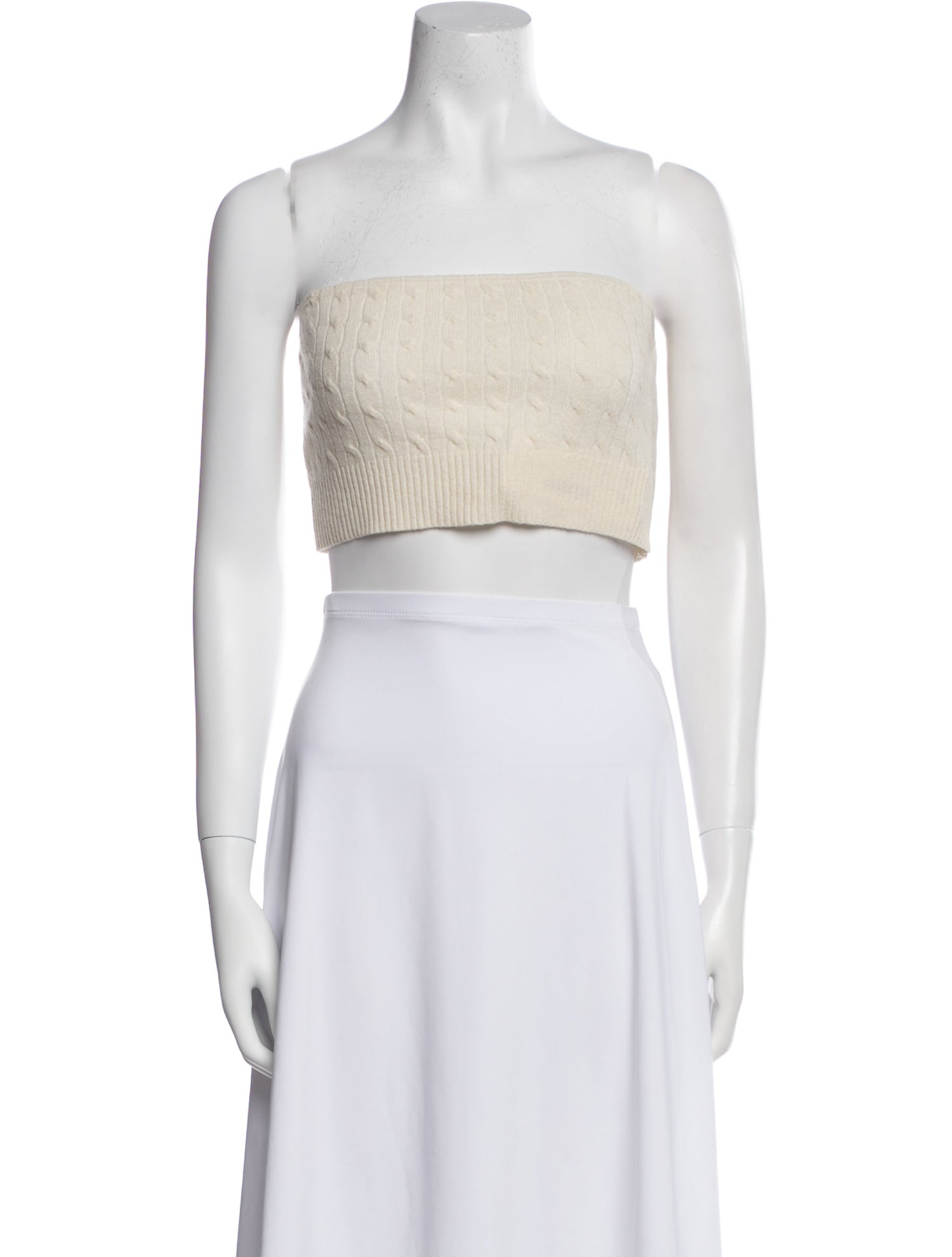 Reformation Strapless Crop Top
