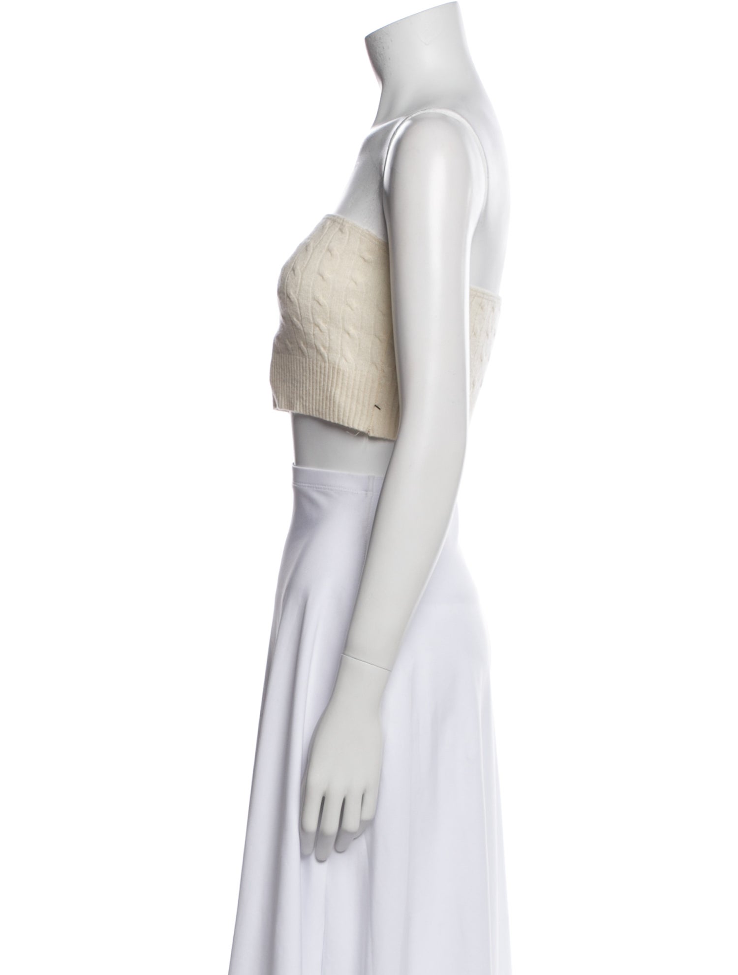 Reformation Strapless Crop Top