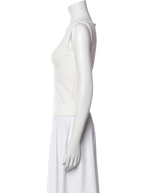 Reformation Bateau Neckline Sleeveless Top