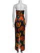 Reformation Silk Long Dress