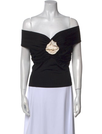 Reformation Off-The-Shoulder Short Sleeve Top