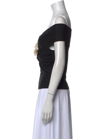 Reformation Off-The-Shoulder Short Sleeve Top