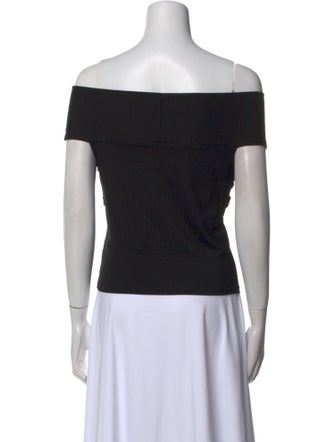 Reformation Off-The-Shoulder Short Sleeve Top