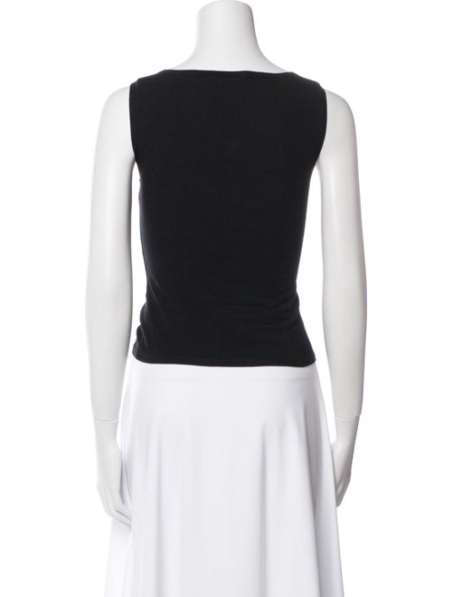 Reformation Bateau Neckline Sleeveless Crop Top
