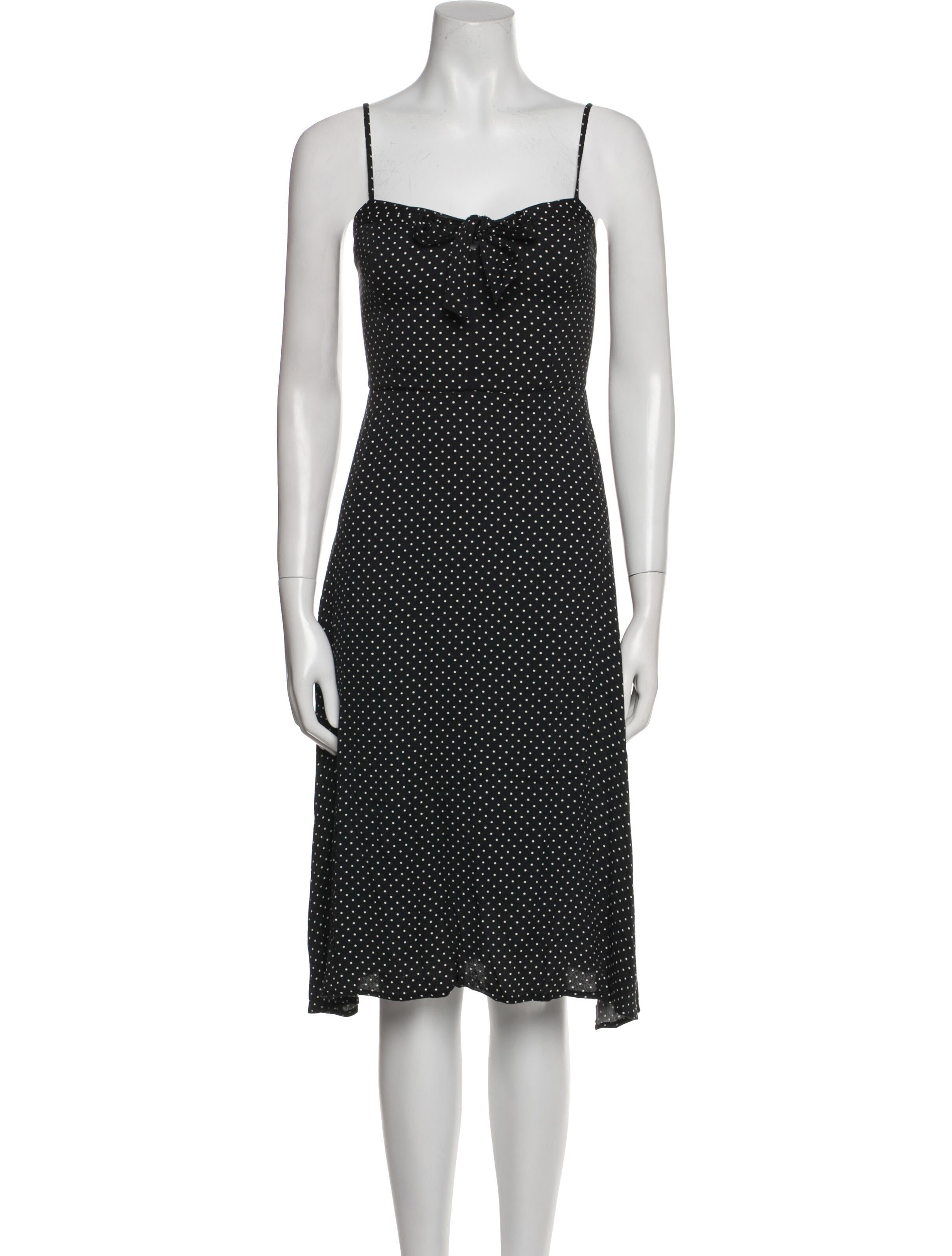 Reformation Polka Dot Print Mini Dress