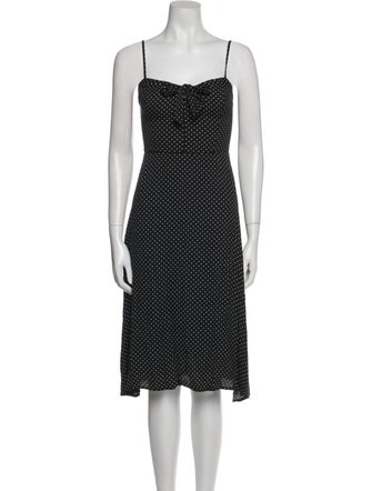 Reformation Polka Dot Print Mini Dress