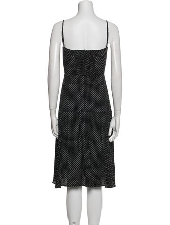 Reformation Polka Dot Print Mini Dress