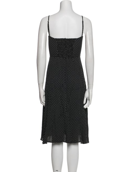 Reformation Polka Dot Print Mini Dress