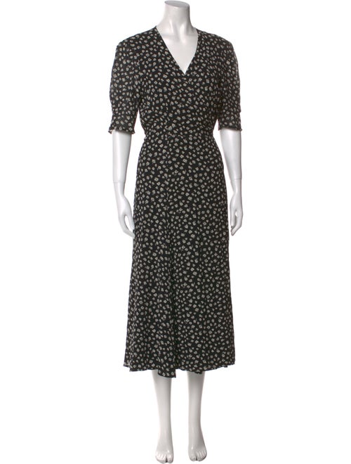 Reformation Printed Midi Length Dress