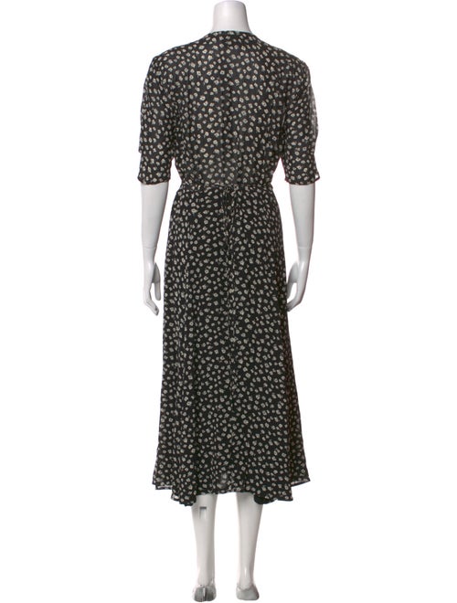 Reformation Printed Midi Length Dress
