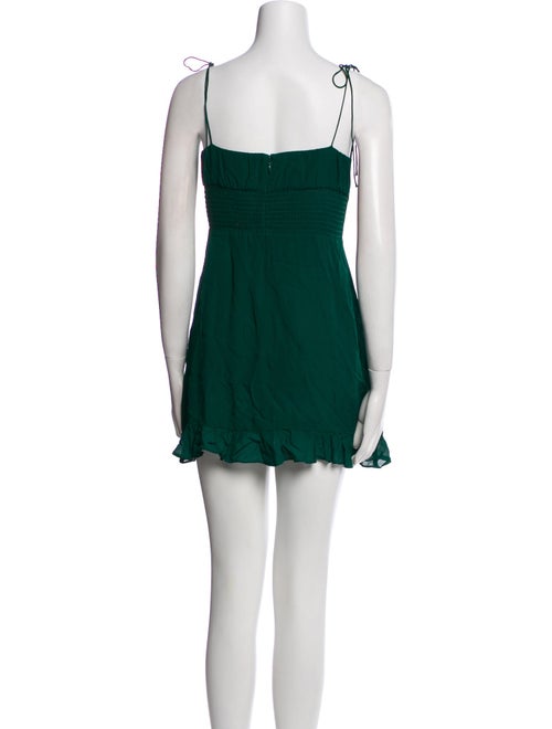 Reformation Scoop Neck Mini Dress