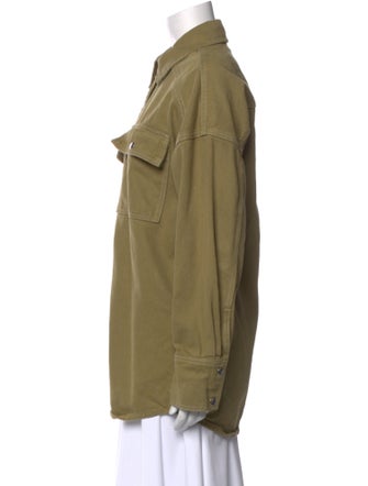 Reformation Long Sleeve Button-Up Top