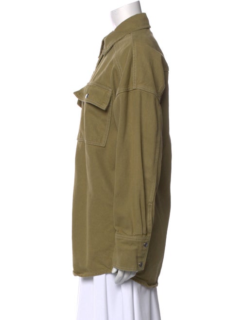 Reformation Long Sleeve Button-Up Top