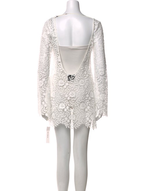 Reformation Lace Pattern Mini Dress