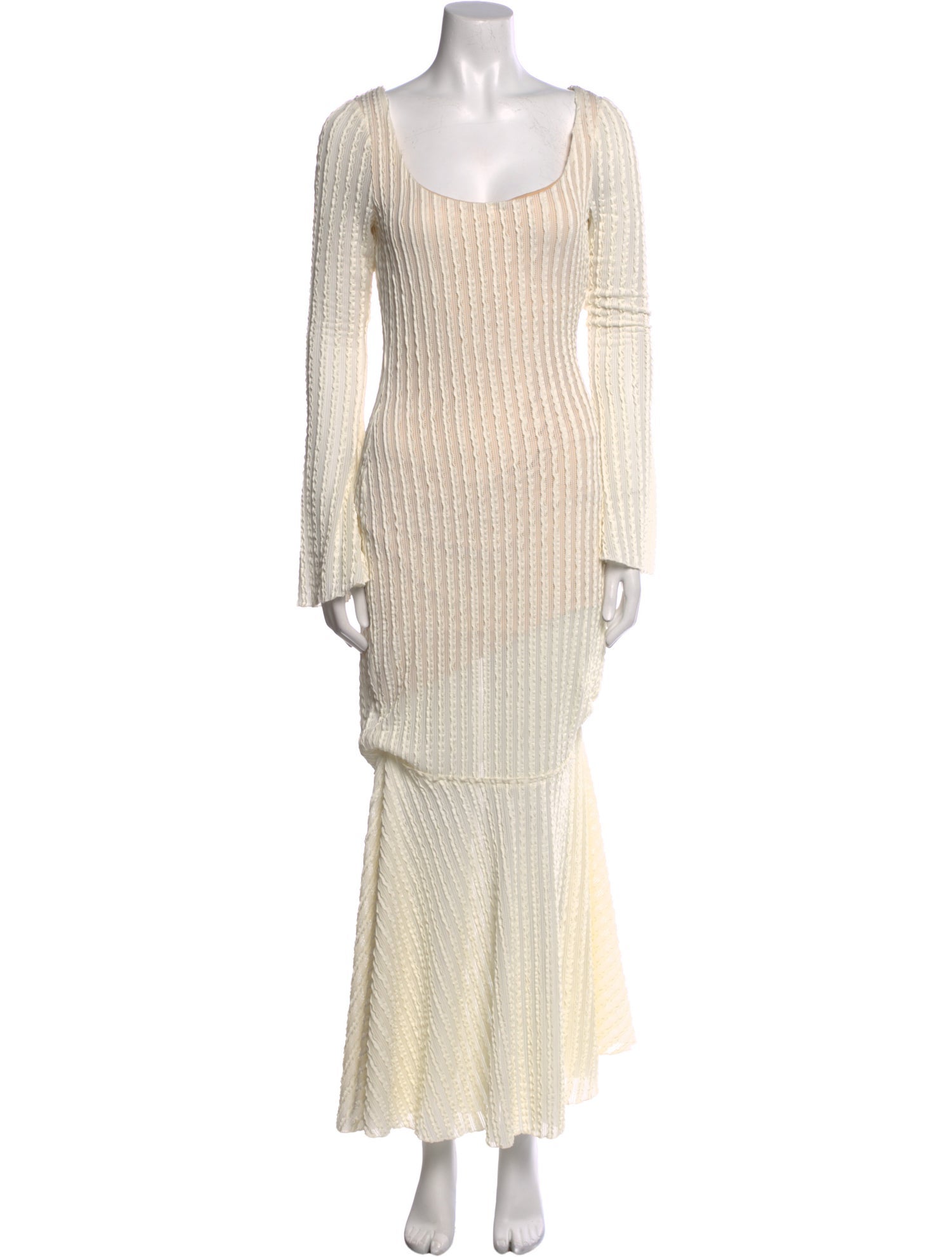 Reformation Scoop Neck Long Dress