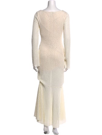 Reformation Scoop Neck Long Dress