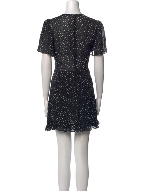 Reformation Polka Dot Print Mini Dress