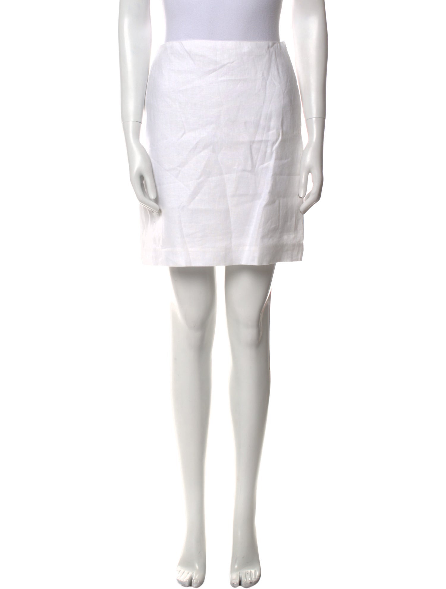 Reformation Linen Mini Skirt