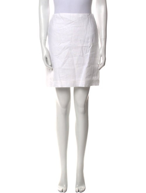 Reformation Linen Mini Skirt