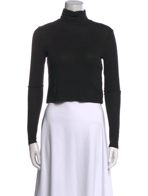Reformation Turtleneck Long Sleeve Crop Top