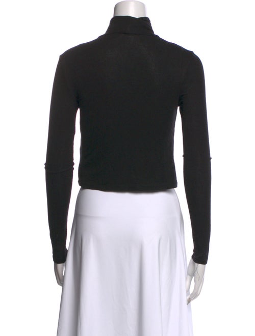 Reformation Turtleneck Long Sleeve Crop Top