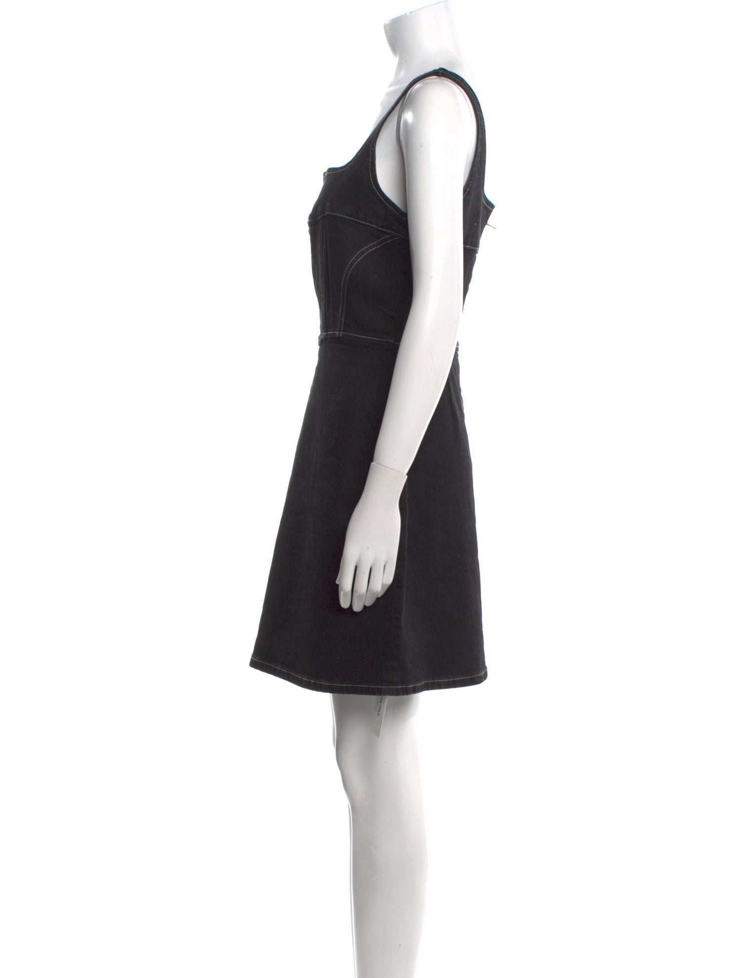 Reformation Square Neckline Mini Dress