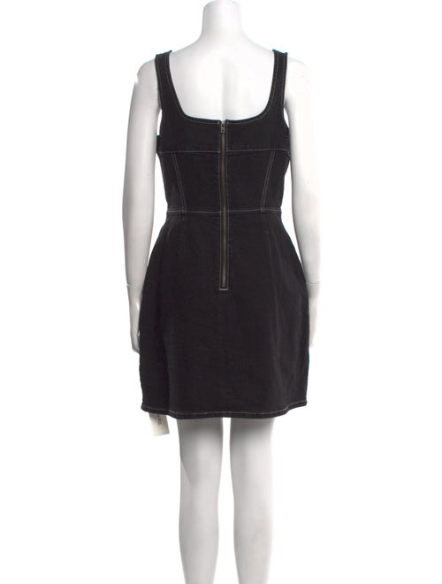 Reformation Square Neckline Mini Dress