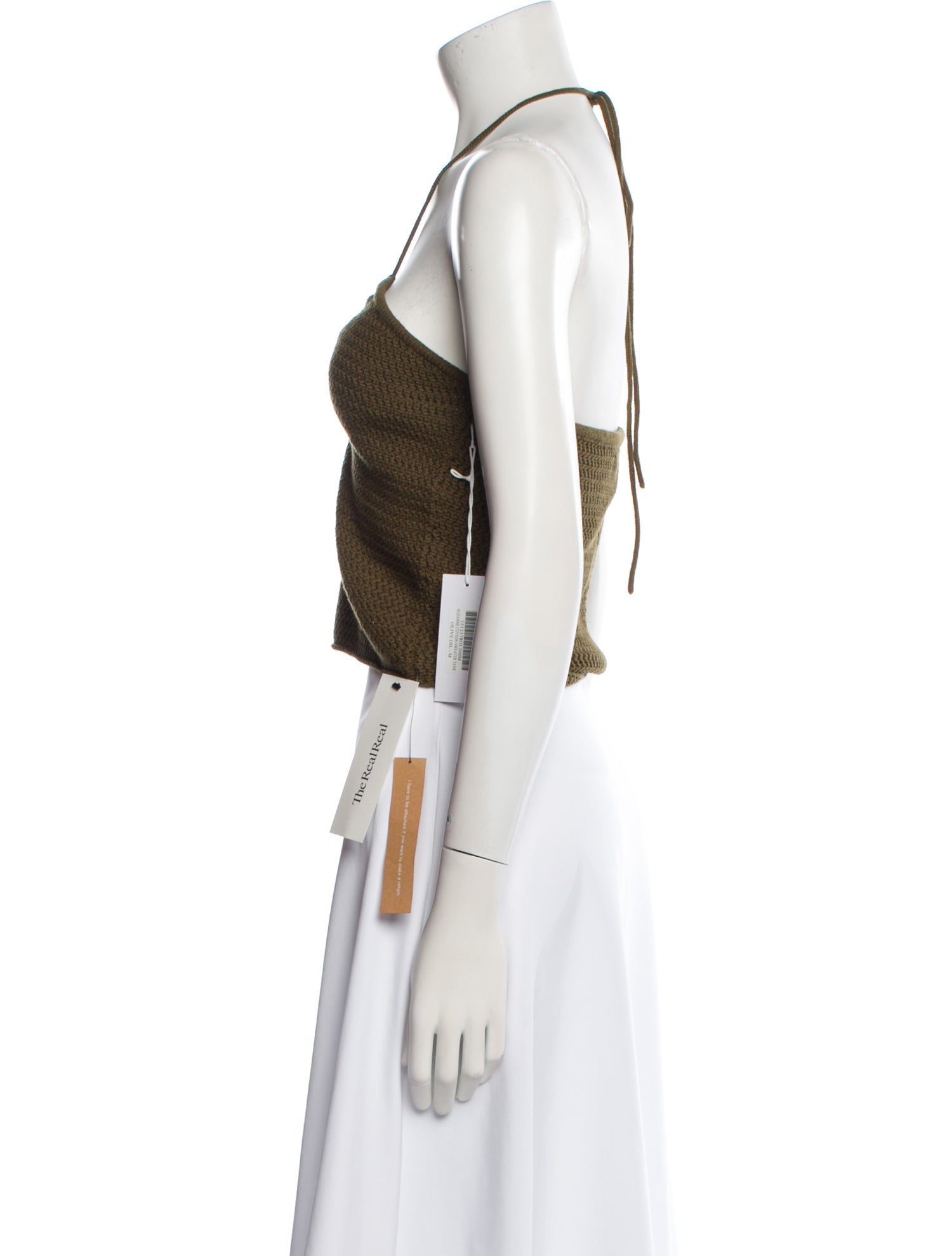 Reformation Halterneck Sleeveless Crop Top w/ Tags