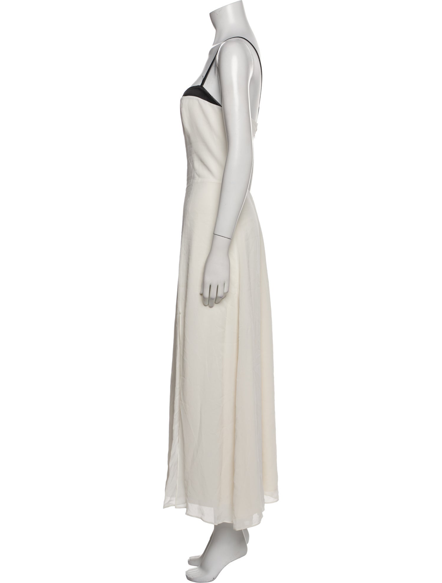 Reformation Square Neckline Long Dress