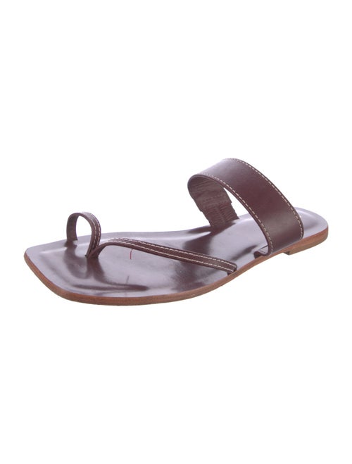 Reformation Leather Slides