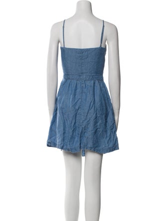 Reformation V-Neck Mini Dress