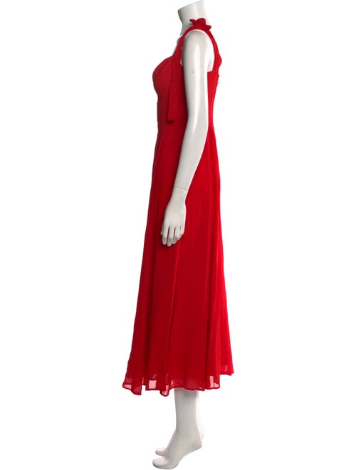 Reformation Square Neckline Long Dress