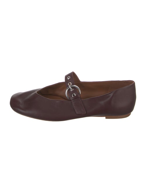 Reformation Leather Mary Jane Flats