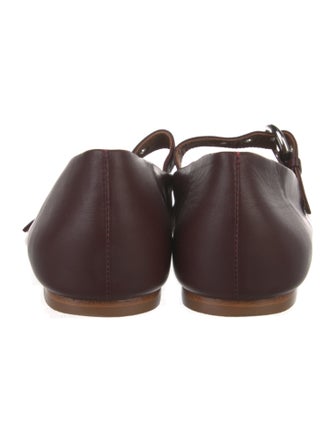 Reformation Leather Mary Jane Flats