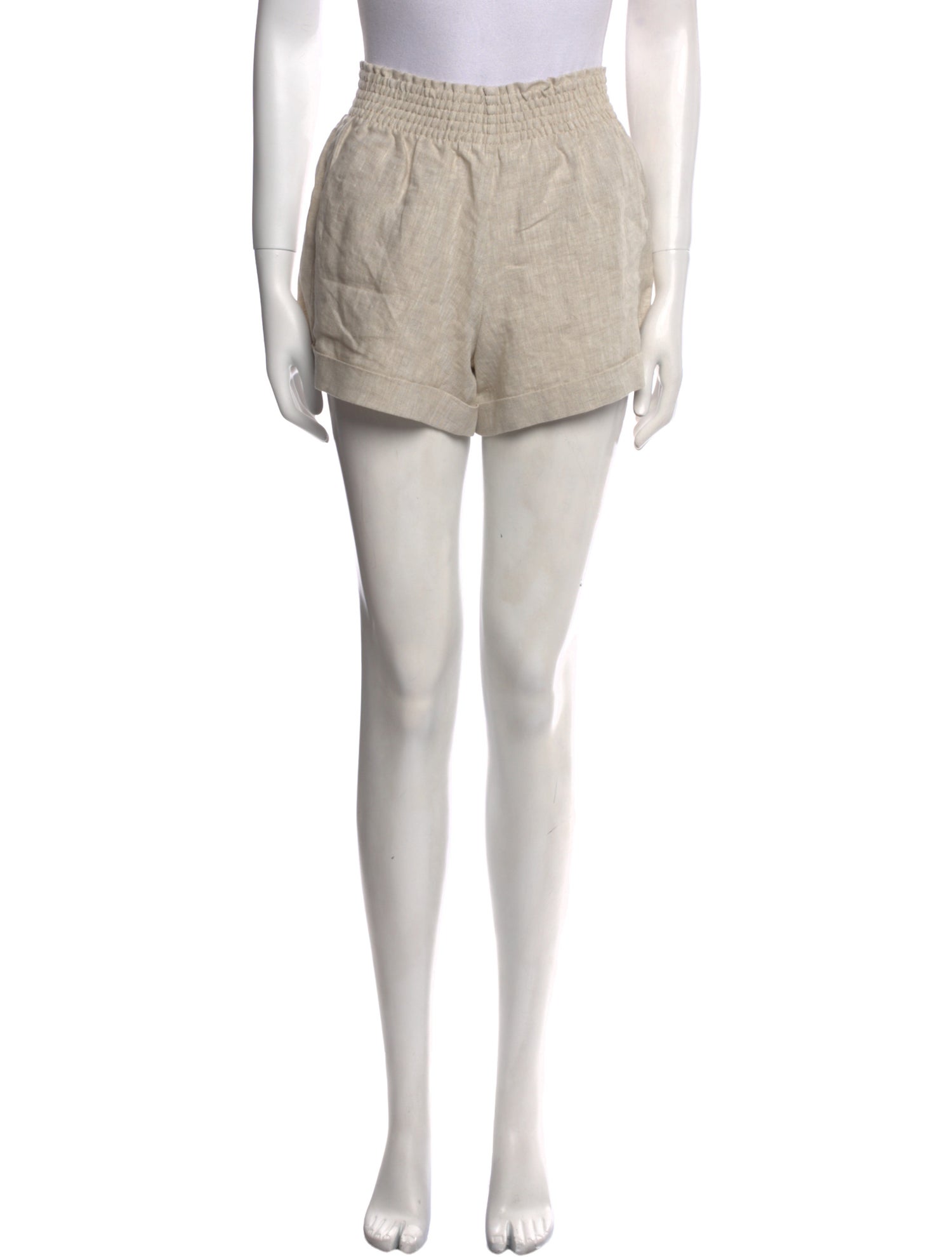 Reformation Linen Mini Shorts