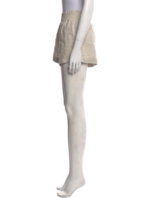 Reformation Linen Mini Shorts