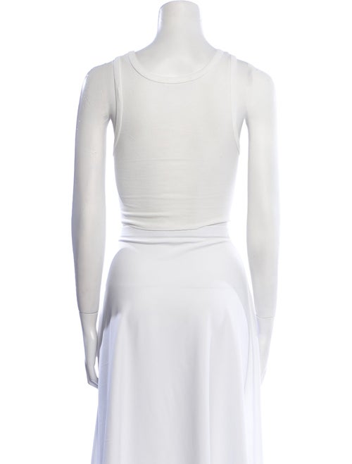 Reformation Scoop Neck Sleeveless Crop Top