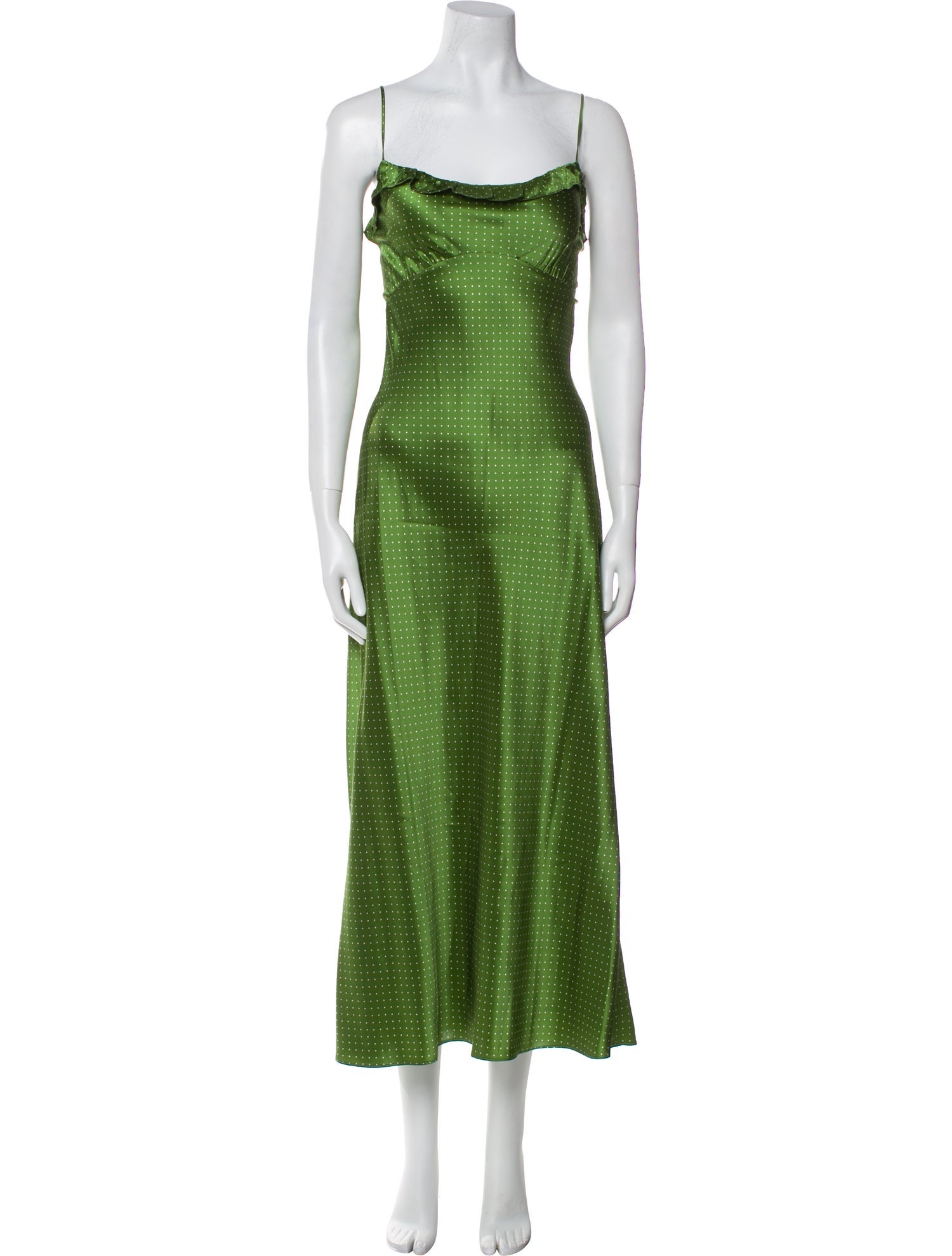 Reformation Silk Long Dress