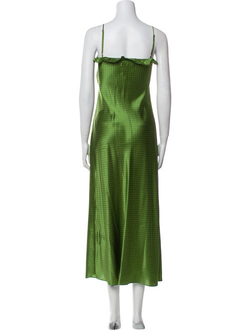 Reformation Silk Long Dress