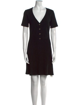 Reformation V-Neck Mini Dress