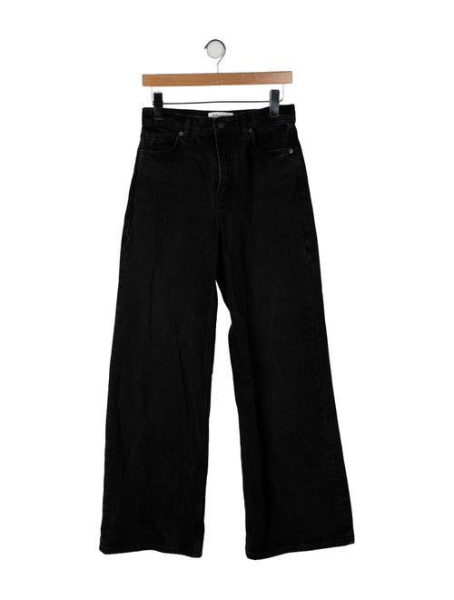 Reformation Mid-Rise Wide Leg Jeans