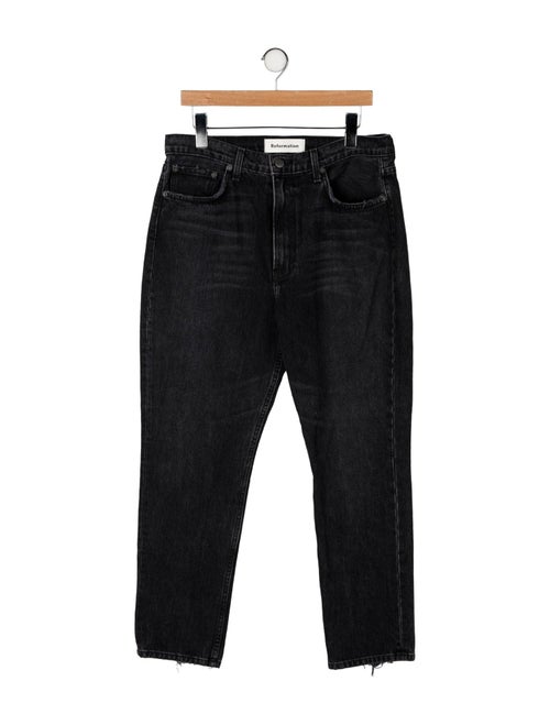 Reformation High-Rise Straight Leg Jeans